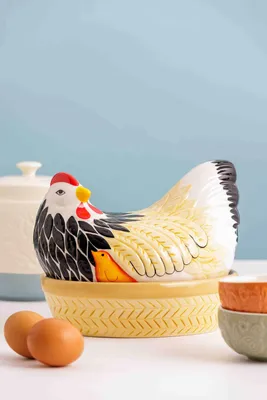 Produktbild von MASON CASH | Keramikhuhn, mehrfarbig