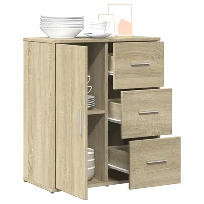 Obrázok produktu pre vidaXL Príborník Sonoma dub 60x31x70 cm materiál na báze dreva