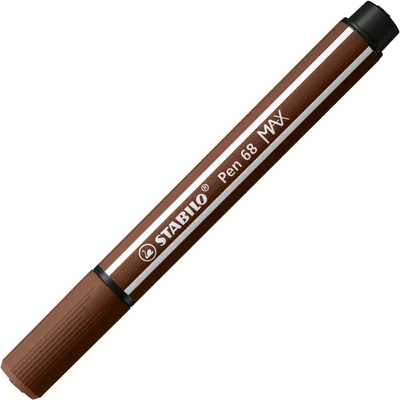 Produktbild von STABILO Pen 68 MAX, 1 Farben, Braun, 5 mm, 1 mm, Braun, Rund
