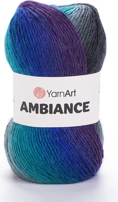 Produktbild von Yarnart Ambiance 158 - Weiche, mehrfarbige Wolle/Acryl, 250m/100g, Ideal für Herbst/Winter-Projekte