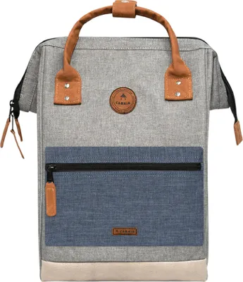 A studio shot of a backpack.