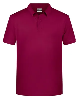 Produktbild von James and Nicholson - "Basic" Poloshirt für Herren LT3309 (S) (Weinrot)