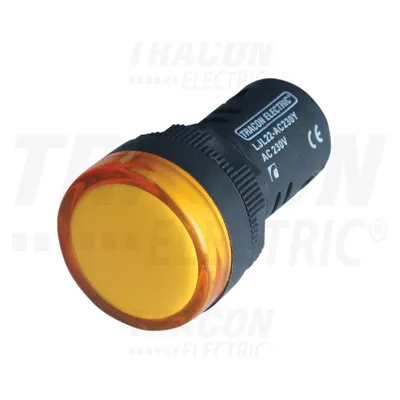 Obrázok produktu pre Tracon Electric Kontrolka LJL22-YE (230V ac) TR