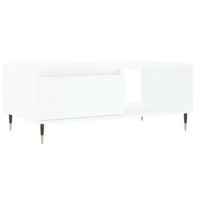 Produktbild von vidaXL Couchtisch Weiß 90x50x36,5 cm Holzwerkstoff