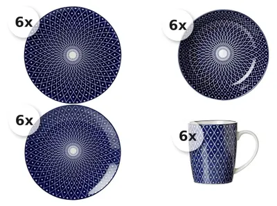 Produktbild von Kaffee- und Tafelservice 24 tlg. Royal Reiko