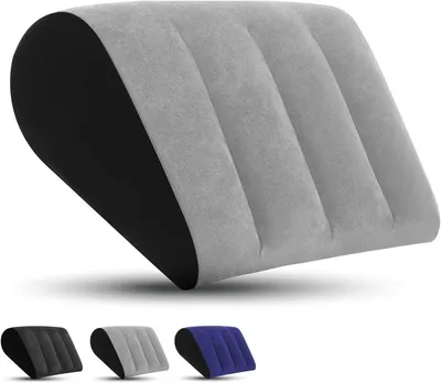 Immagine prodotto di Omgoods - Cuscino a cuneo gonfiabile - Cuscino triangolare leggero per supporto lombare e recupero