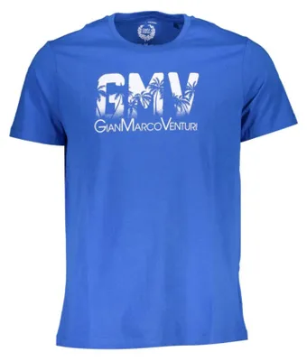 Produktbild von GIAN MARCO VENTURI Herren KURZARM-T-SHIRT Blau AU00786ITALO_9122FD0_BLUROYALBL : Größe - L Größe: L