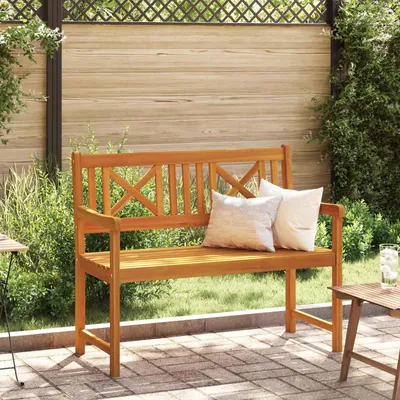 Obrázok produktu pre Lavička vidaXL Outdoor Natur 110 x 56 x 90 cm z masívneho akáciového dreva