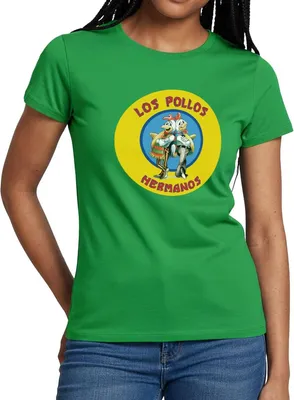 Produktbild von Spreadshirt Breaking Bad Los Pollos Hermanos Frauen T-Shirt, S, Kelly Green