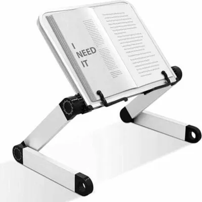 Produktbild von Buchständer Leseständer,Einstellbarer Buchständer Höhe und Winkel Einstellbarer ergonomischer Buchhalter