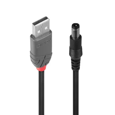 Immagine prodotto di LINDY USB 2.0 Typ A an DC 5.5/2.5mm St Adapterkabel 1.5m