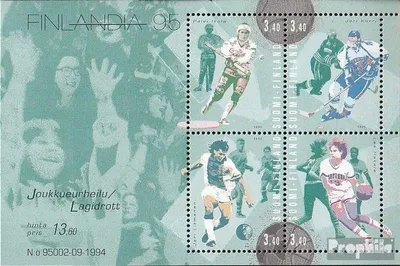 Produktbild von Briefmarken Finnland 1995 Mi Block15 (kompl.Ausg.) postfrisch Briefmarkenausstellung