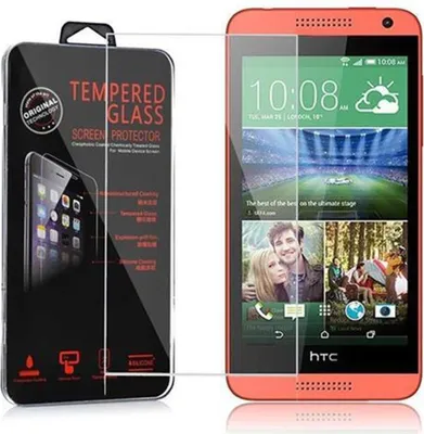 Produktbild von Cadorabo Panzer Folie für HTC Desire 610 Schutzfolie in Transparent Gehärtetes Tempered Display-Schutzglas