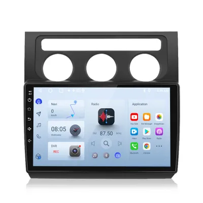 Zdjęcie produktu dla Dla VW Touran 1T1 1T2 1T3 2003-2010 10" Android Autoradio GPS NAVI WIFI BT USB FM RDS DSP