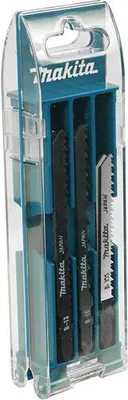 Obrázek produktu pro Makita B-44410, List pro přímočarou pilu, Černá, Nerezová ocel, 10 kusů
