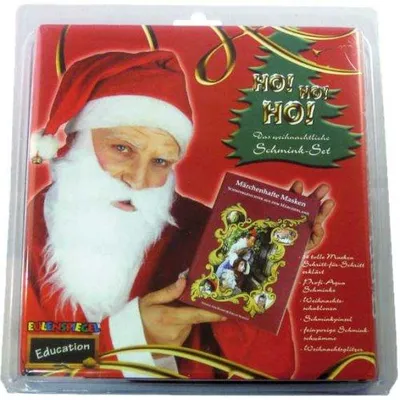 Obrázek produktu pro Vánoční sada barvy na obličej "HO! HO! HO!"