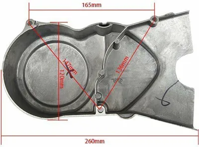 Produktbild von Motordeckel Zündung Typ 4 Pit Bike Dirt Bike Monkey ATV Quad HMParts