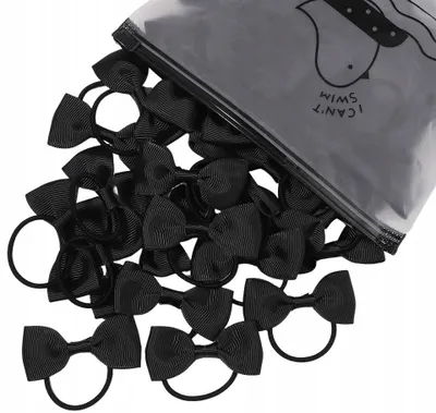 Produktbild von Gummibänder Set für Baby Mädchen - Schleifen - Vielseitiger Haarschmuck - Mädchen Accessoires - Haargummis - Schöne Schleifen - Elastisch