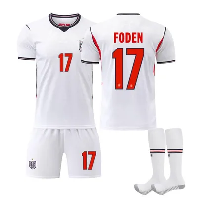 Obrázek produktu pro #17 FODEN Dres Anglie pro domácí zápas Mistrovství světa ve fotbale 2026 pro děti i dospělé VELIKOST:20
