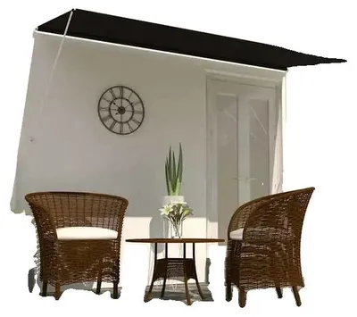 Productafbeelding van Uittrekbare zonnescherm, UV-bestendig, weerbestendig, 250x150 cm