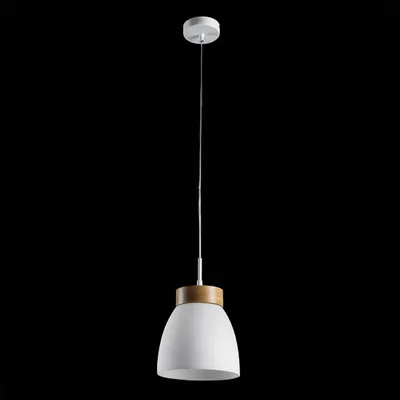 Productafbeelding van FOCUS 1xE27/40W, OPAL/LICHTHOUT: L: 190, B: 190, H: 1250, fitting E27, dimbaar