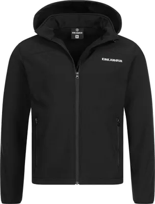 Produktbild von L KJ-53|KIRKJUBØUR "Hestur" Herren Softshell Jacke 10.000 mm Wassersäule schwarz