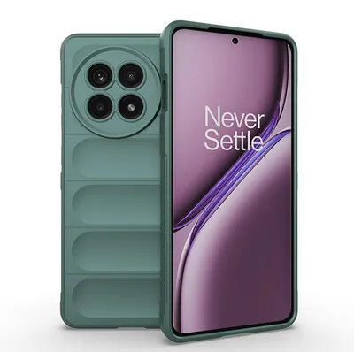 Productafbeelding van MobyDefend Hoesje - Geschikt voor OnePlus 13R  -  TPU Gripcase - Groen