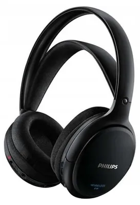 Philips SHC5200/10 Funkkopfhörer, Over-Ear, Schwarz