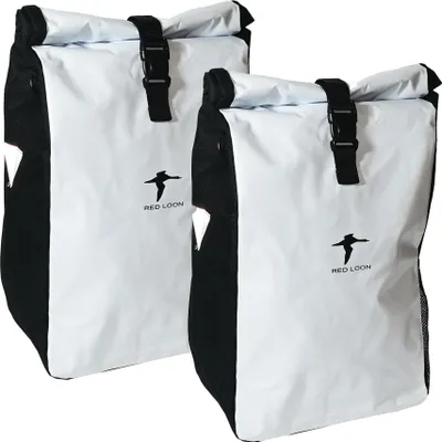 Produktbild von 2x Fahrradtasche Red Loon Packtasche Gepäckträgertasche Gepäck Tasche LKW-Plane