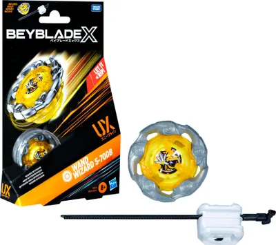 Produktbild von Hasbro Beyblade X Wand Wizard 5-70DB UX Starter Pack Kreisel und Starter