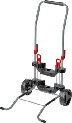 Zdjęcie produktu dla Einhell 4173772, Ręczna taczka, 2 szt., Pełne koła, Czarny, Czerwony, 75 l, 50 kg