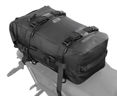 Produktbild von Motorrad Sitztasche 15L Wasserdicht Satteltasche Gepäckträgertasche Schwarz