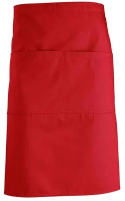 Obrázek produktu pro SOLS - zástěra „Greenwich“ LT1440 (90 cm x 65 cm) (červená)
