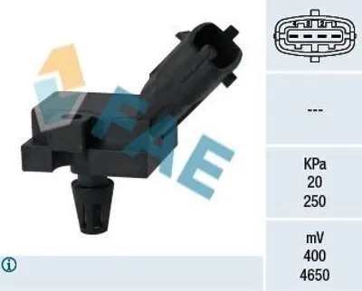 Produktbild von FAE 15082 Ladedrucksensor für FORD Focus II Schrägheck (DA, HCP, DP) Saugrohr