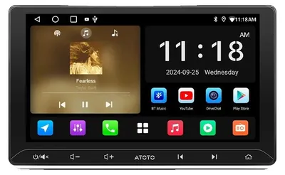 Obrázek produktu pro Autorádio, dotykový displej, podpora multimédií, standard