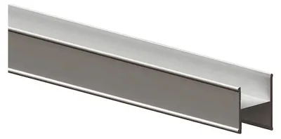 Produktbild von H-Profil SLID'UP 220, 180 cm, 18 mm, silber