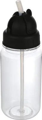 Image de Regatta - Bouteille d'eau "Tritan", Transparent, 300ml RG5623 (0,3 L) (Transparent/Noir)