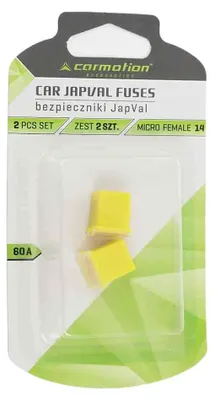 Produktbild von Sicherungen JAPVAL MICRO FEMALE 14, 60A 2 Stk.