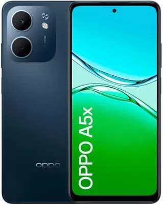 Produktbild von OPPO A5x , 16,9 cm (6.67"), 720 x 1604 Pixel, 4 GB, 128 GB, 32 MP, Blau