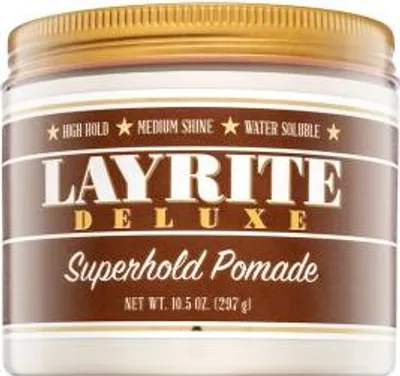 Immagine prodotto di Layrite Superhold Pomade pomata per capelli per una tenuta extra forte
