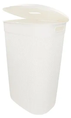 Produktbild von Curver 12413 Filo 55l 44x35x61 Cm Aufbewahrungskorb Aus Kunststoff Beige  Beige One Size