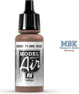 Productafbeelding van Vallejo 71.069, 17 ml, bruin, mat, fles