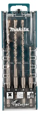 Produktbild von Makita Steinbohrer-Set SDS-PLUS 4-teilig - E-14249
