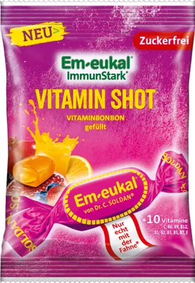 Obrázek produktu pro Em eukal Vitamin Shot osvěžující s 10 vitamíny 75g