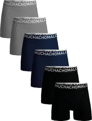 Produktbild von Muchachomalo Herren Boxershorts – 6er Pack – Microfaser & Stretch – Leichte Sport-Unterwäsche – Größe 6XL - U-MICROFIB1010-149