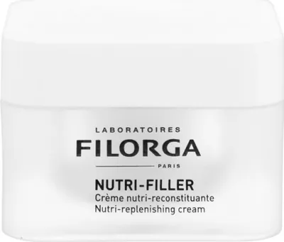 Immagine prodotto di Filorga Nutri-Filler Nutri-Replenishing Cream Crema rassodante liftante per rinnovare la densità cutanea del contorno occhi e labbra 50 ml