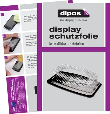 Produktbild von Schutzfolie für Philips  EP5443/90 Tropfblech Display Folie klar