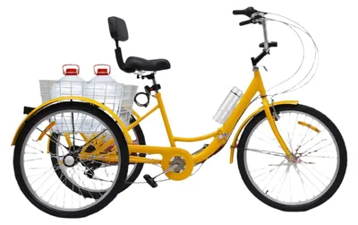 Obrázok produktu pre Trojkolka - Cyklistická trojkolka - Trojkolka - Skladacia trojkolka - 7 prevodov - Oceľový rám - Skladacia konštrukcia