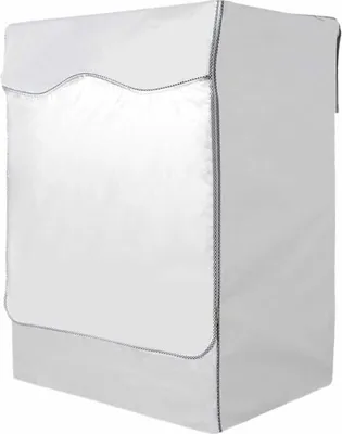 Produktbild von Wasserdichte Waschmaschinenabdeckung, Waschmaschinenschutzhülle, staubdichte Abdeckung für Frontlader-Waschmaschine und Trockner, geeignet für 8-10 kg schwere Waschmaschinen