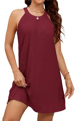 Produktbild von StylSense Strandkleid Damen Sommerkleid Leicht Bikini Cover Up Strandponcho Bademode Kleider Casual Trägerkleid